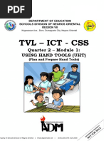 TVL - Ict - CSS: Quarter 2 - Module 1: Using Hand Tools (Uht)