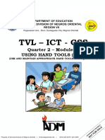 TVL - Ict - CSS: Quarter 2 - Module 2: Using Hand Tools (Uht)