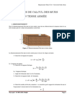 CHAPITRE- MURS EN TERRE ARMÉE