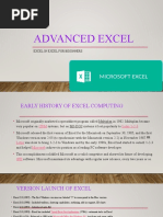 Advanced Excel - Presentation