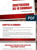 El Filibusterismo Chapters 18 Summary: By: Daniel David V. Harris
