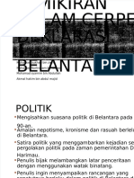 Pemikiran Dalam Cerpen Deklarasi Belantara