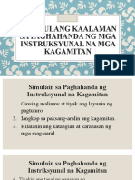 Panimulang Kaalaman Sa Paghahanda NG Mga Instruksyunal Na Kagamitan