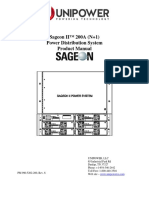 Sageon II™ 200A (N+1) Power Distribution System Product Manual