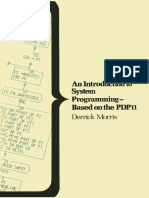 An Introduction To System Programming - Based On The PDP11 PDF