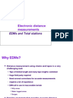 Electronic Distance Measurements: Edms and Total Stations
