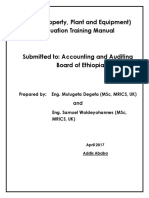 Final Draft Training Module For Property Plant and Equipment Valuation (AABE)