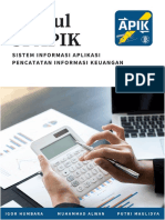 Modul SI APIK - Kelompok 10 - S1 Akuntansi B 2019
