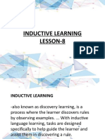 INDUCTIVE LEARNING