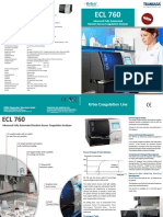 ECL 760 Advanced Fully Automated Coag Analyzer