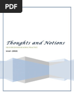 Thoughts and Notionspdf