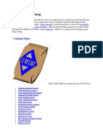 Setting and Hardening: Cement Types