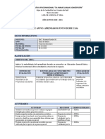 FICHA DE APOYO Proyectos Escolares 10mo MAYO