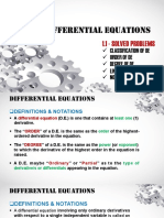Differential Equations 1.1