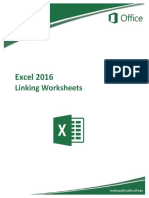 Excel 2016: Link and Format Multiple Worksheets