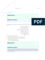 Topic 1: Markscheme Examiners Report