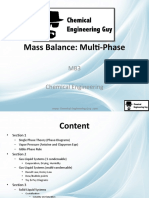 Mass Balance: Multi-Phase: MB3 Chemical Engineering