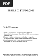 Triple XXX Syndrome