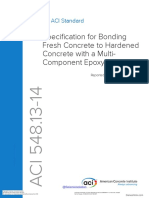 ACI 548-13-14 Specification For Bonding Fresh Concrete To Hardened