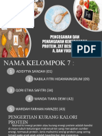 Pencegahan Dan Penanganan Kekurangan Protein, Zat Besi