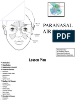 Paranasal Air Sinuses: Presented By:-Dr. Sushma Tomar Associate Professor Department of Anatomy
