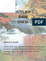 Diksi Dan Istilah Bahasa Indonesia Revisi Maret 2017