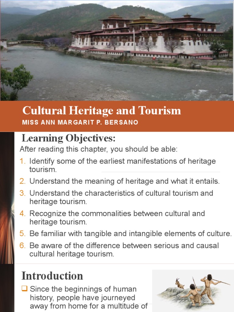 cultural heritage and tourism pdf