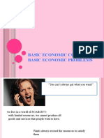 Basic Economic Concept Basic Economic Problems