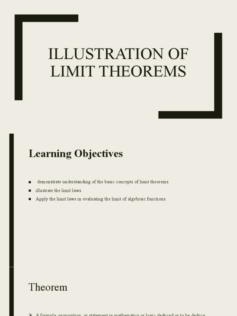 The Limit of A Function at C Versus The Value of The | PDF | Teaching ...