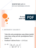 3 - Annuity Due Dan Deffered Annuity