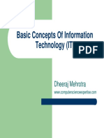Basic Concepts of Information Technology (IT) : Dheeraj Mehrotra