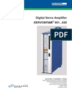 Digital Servo Amplifier Servo Star 601... 620: Assembly, Installation, Setup