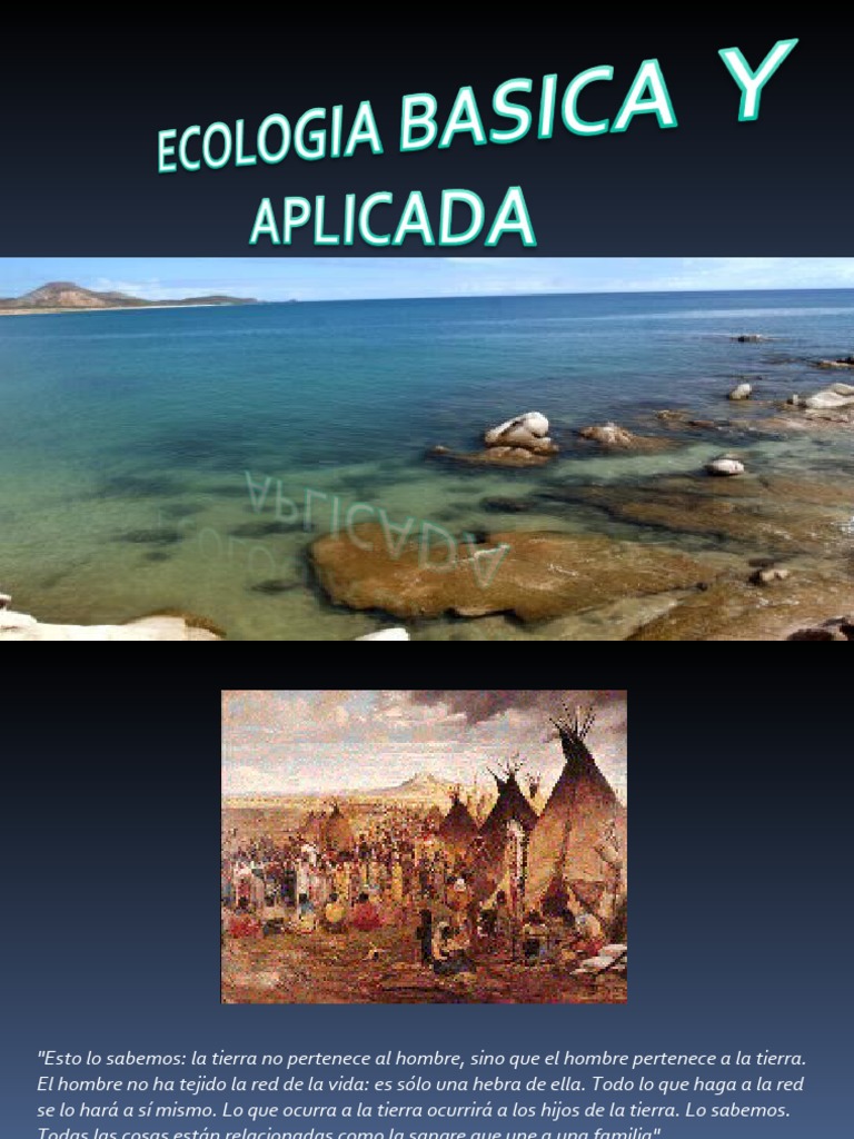 Ecologia Básica y Aplicada | PDF | Ecología | Ecosistema