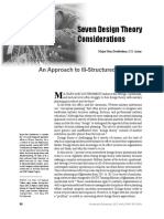 Seven Design Theory Considerations: An Approach To Ill-Structured Problems