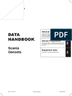 Data Handbook Scania Gensets