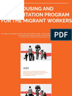 Housing and Rehabilitation Program For The Migrant Workers