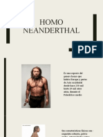 HOMO NEANDERTHAL - PPTX 2