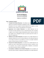 Cuestionario Tema I: Contabilidad UNICARIBE