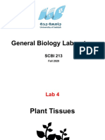 General Biology Laboratory: SCBI 213
