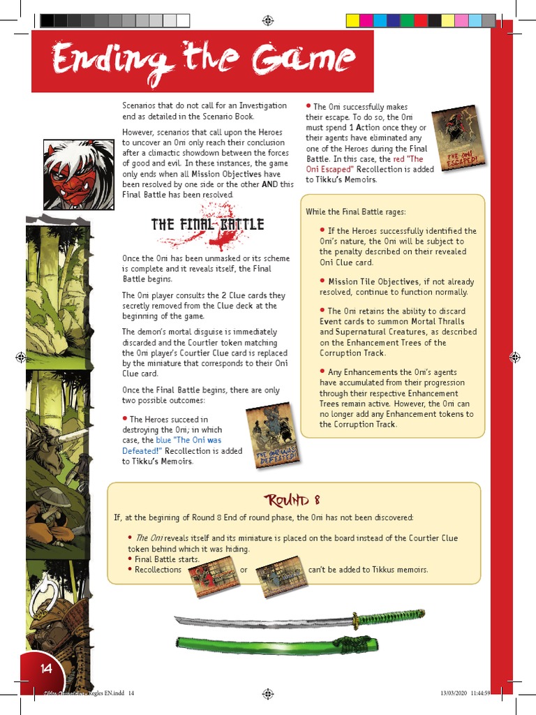 Round 8: The Final Battle The Final Battle | PDF | Tabletop Games | Gaming
