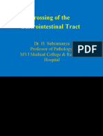 Grossing of The Gastrointestinal Tract: Dr. H. Subramanya Professor of Pathology, MVJ Medical College & Research Hospital