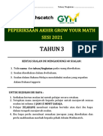 Peperiksaan Akhir GYM Tahun 3