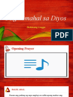 Pagmamahal Sa Diyos