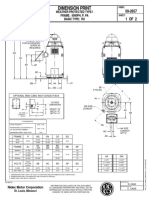 Dimension Print: Weather Protected Type I FRAME: 5000PH, P, PA Basic Type: Ru