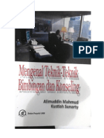 Buku- Mengenal Teknik-teknik Bimbingan Dan Konseling