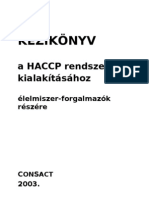 HACCP Kezikonyv