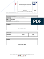 Processo Entrada em Nota Fiscal Manual