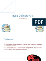 Basic Culinary Arts: An Introduction