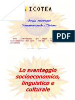 40 - Lo Svantaggio Socioeconomico