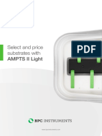 Select and Price Substrates With Ampts Ii Light